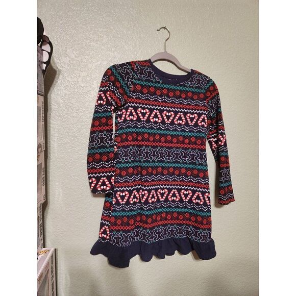 Christmas pajama dress girls size 10 - Picture 6 of 7